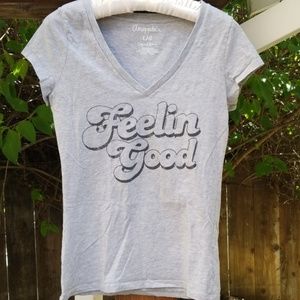 Aeropostale grey tee